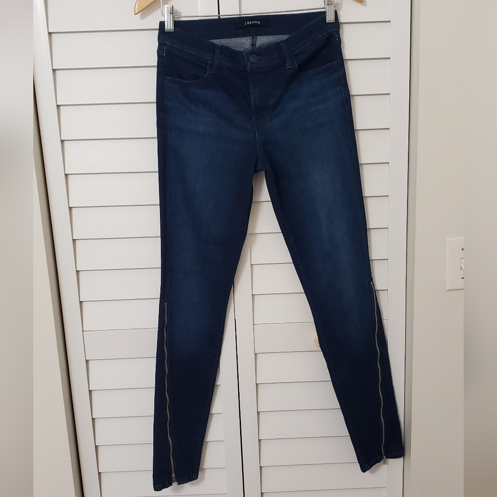 J Brand 620 Super Skinny Jeans In Stormy Size 28 - Picture 2 of 15